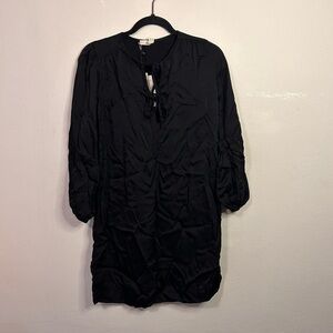 Nation LTD Long Sleeve Tie Front Dress